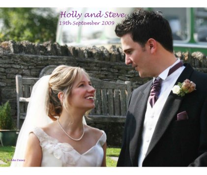 Holly and Steve 19th September 2009 book cover
