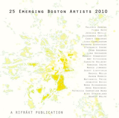25 Emerging Boston Artists 2010 book cover