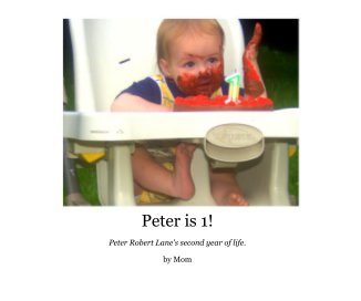 Peter is 1! book cover