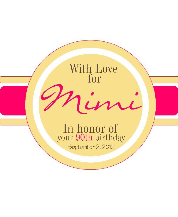 View With Love for Mimi by Your Family