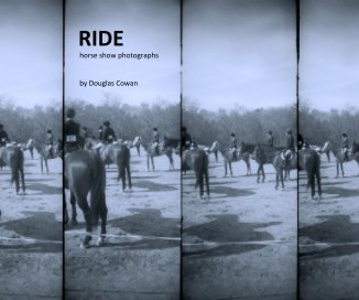 RIDE - horse show photographs book cover