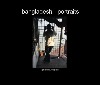 bangladesh - portraits book cover