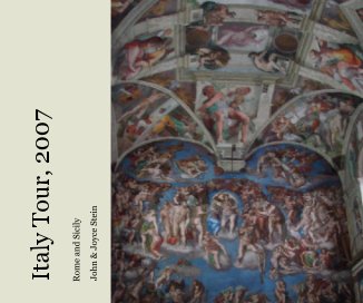 Italy Tour, 2007 book cover