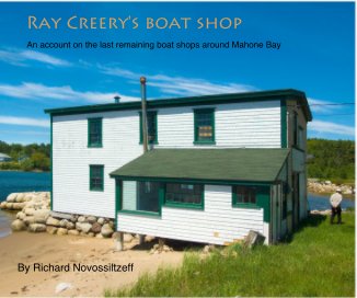 Ray Creery's boat shop book cover