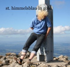 st. himmelsblau in gold book cover