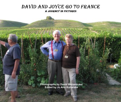 David and Joyce go to France A journey in pictures book cover