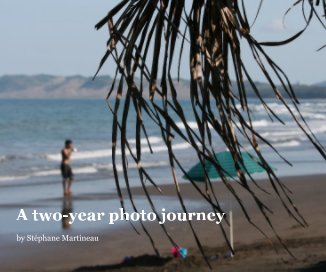A two-year photo journey book cover