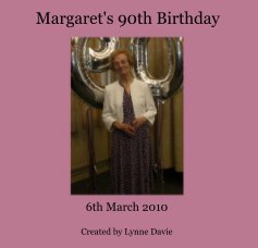 Margaret's 90th Birthday book cover