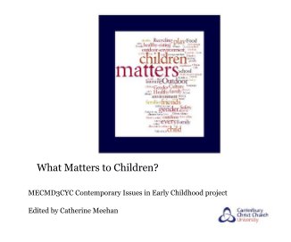 What Matters to Children? book cover