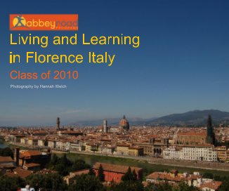 Living and Learning in Florence Italy book cover