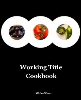 Working Title                   Cookbook book cover