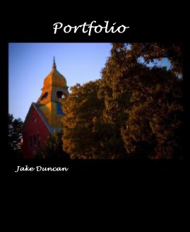 Portfolio book cover