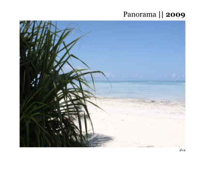 Panorama || 2009 book cover
