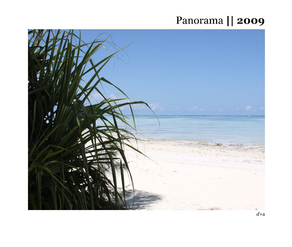 Ver Panorama || 2009 por Daniel and Adele