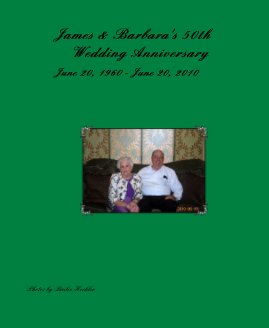 James & Barbara's 50th Wedding Anniversary book cover