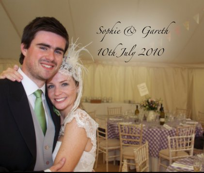 Sophie & Gareth 10th July 2010 book cover