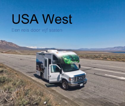 USA West Een reis door vijf staten book cover