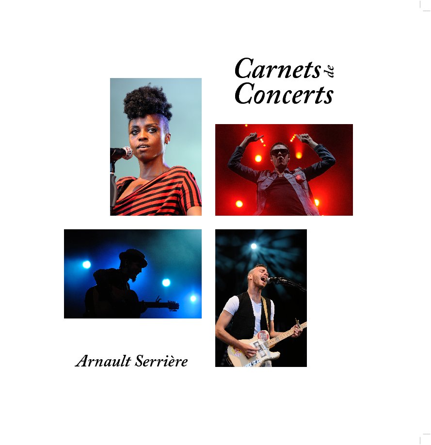 View Carnets de Concerts by Arnault Serrière