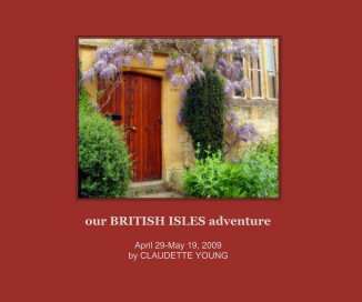 our BRITISH ISLES adventure book cover