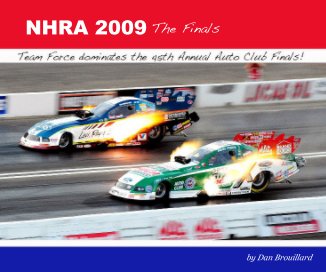 NHRA 2009 The Finals book cover