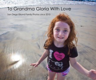 To Grandma Gloria With Love book cover