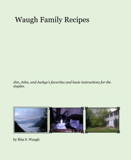 Waugh Family Recipes book cover