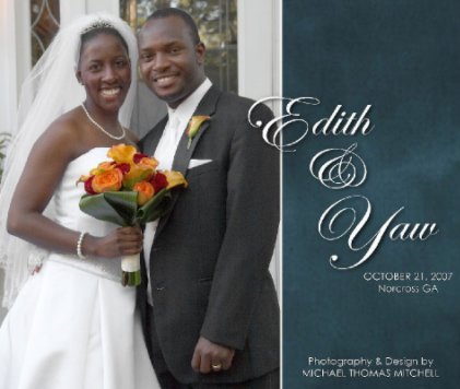 The Wedding of Edith & Yaw (13x11) book cover