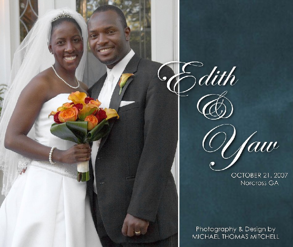 View The Wedding of Edith & Yaw (13x11) by Photography by Michael Thomas Mitchell