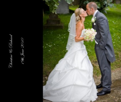 Christine & Richard 19th June 2010 book cover