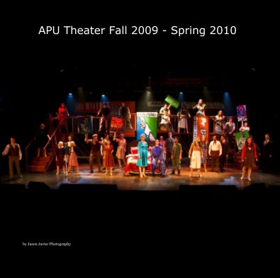 APU Theater Fall 2009 - Spring 2010, Large book cover