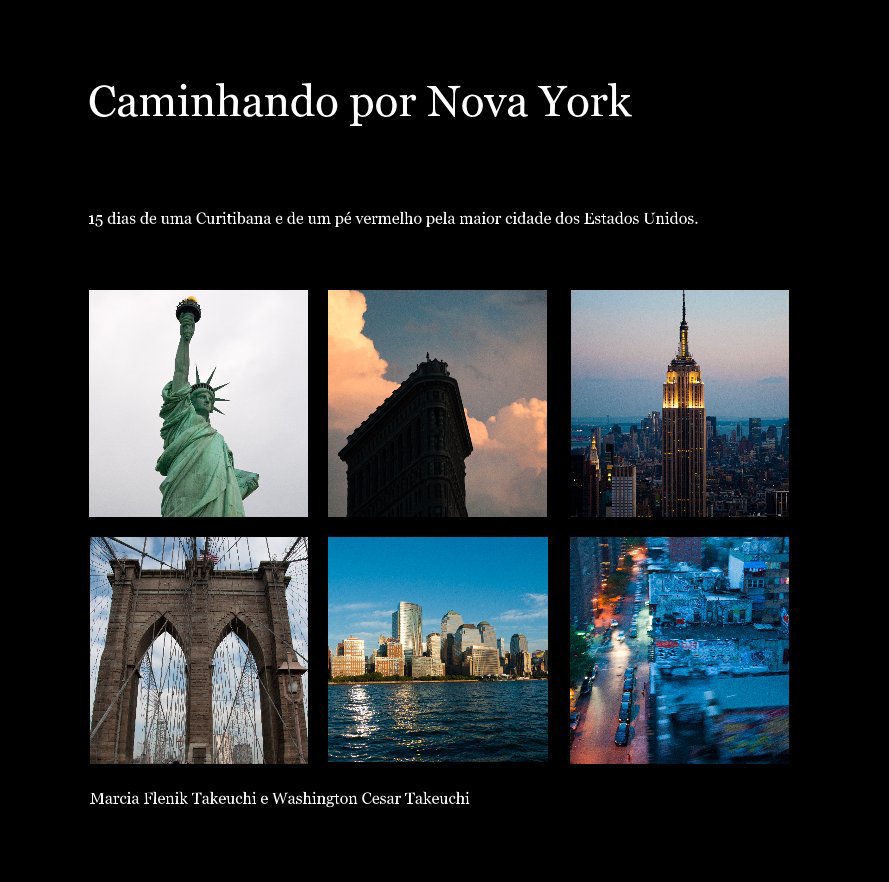 View Caminhando por Nova York by Marcia Flenik Takeuchi e Washington Cesar Takeuchi