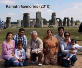 Kamath Memories (2010) book cover