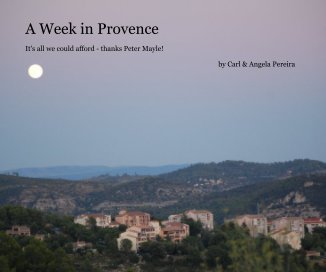 A Week in Provence book cover