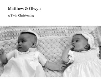 Matthew & Olwyn book cover