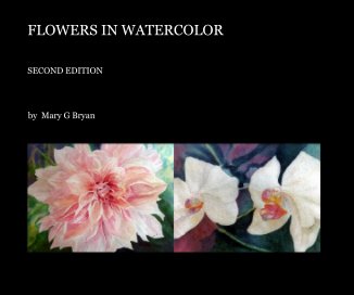 FLOWERS IN WATERCOLOR book cover