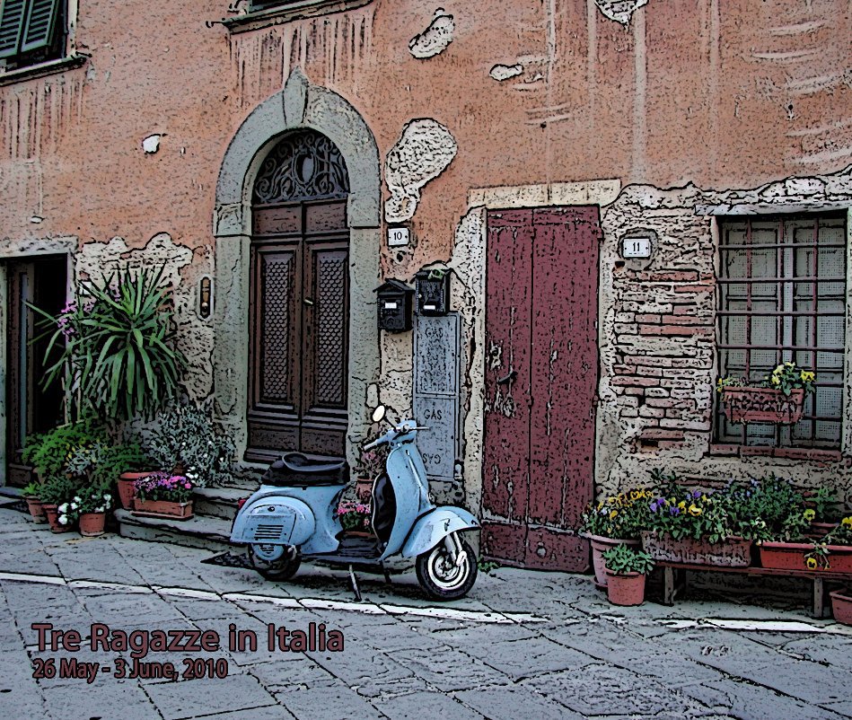 View Tre Ragazze in Italia by Julie Tisdale