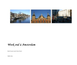 Week end Ã  Amsterdam book cover
