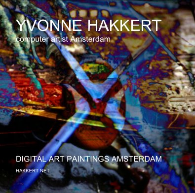 YVONNE HAKKERT computer artist Amsterdam book cover