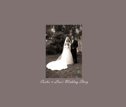 Carlos & Lisa's Wedding Story book cover