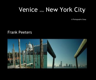 Venice versus New York City - by Frank Peeters book cover