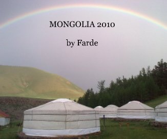MONGOLIA 2010 by Farde book cover