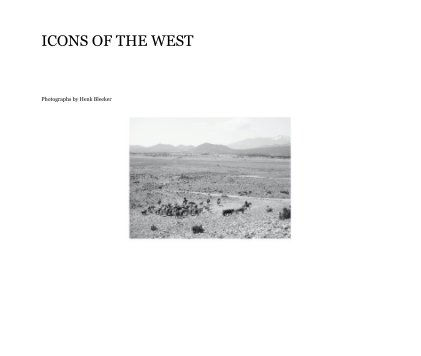 ICONS OF THE WEST book cover