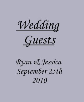 Wedding Guests book cover