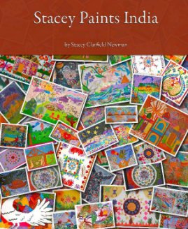 Stacey Paints India book cover