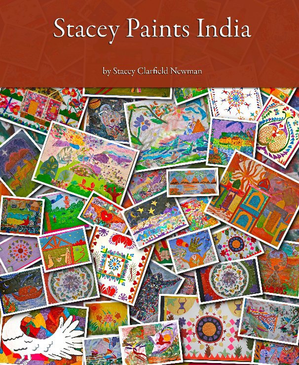 View Stacey Paints India by Stacey Clarfield Newman