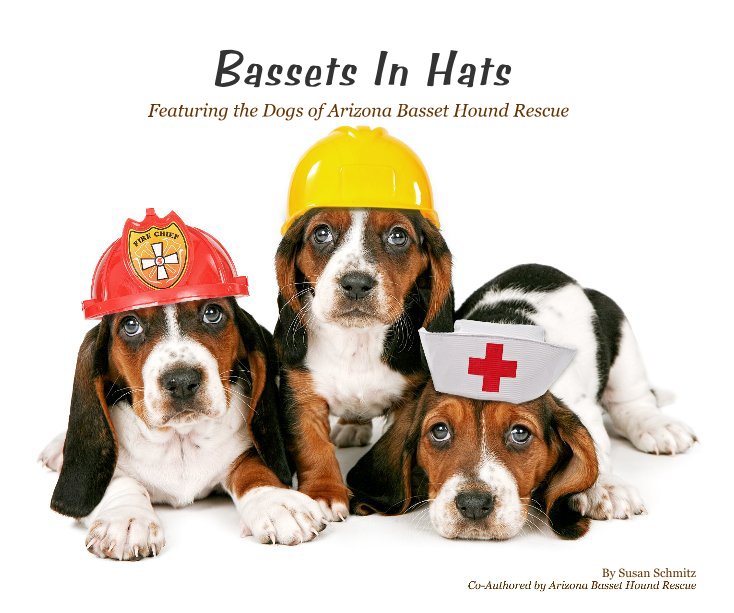 Ver Bassets In Hats (premium paper) por Susan Schmitz