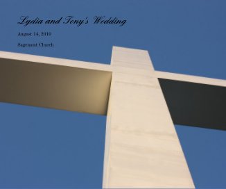 Lydia and Tony's Wedding book cover