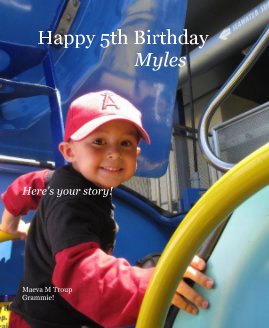 Happy 5th Birthday Myles book cover