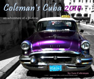 Coleman's Cuba 2010 book cover
