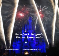 Braeden & Teagan's Disney Autographs book cover